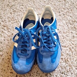 Adidas SL72 Blue and White Sneakers